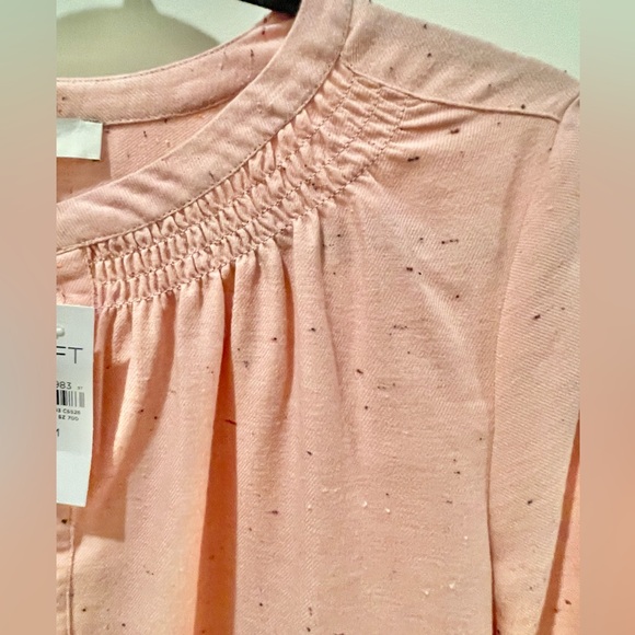 NWT LOFT Pink Women's Tunic Popover Top - Picture 7 of 10